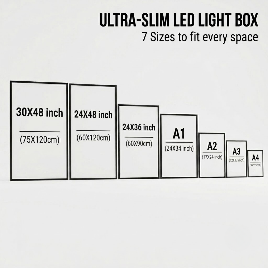 LED Poster Frame — Turn Any Poster Into a Professional Display