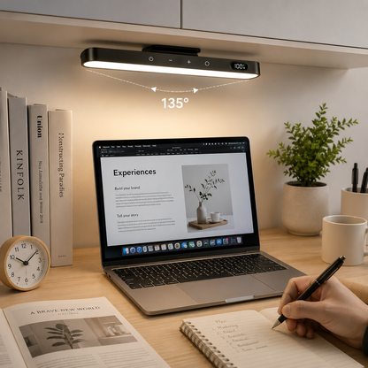 Magnetic Under Cabinet Light - Rechargeable & Wireless