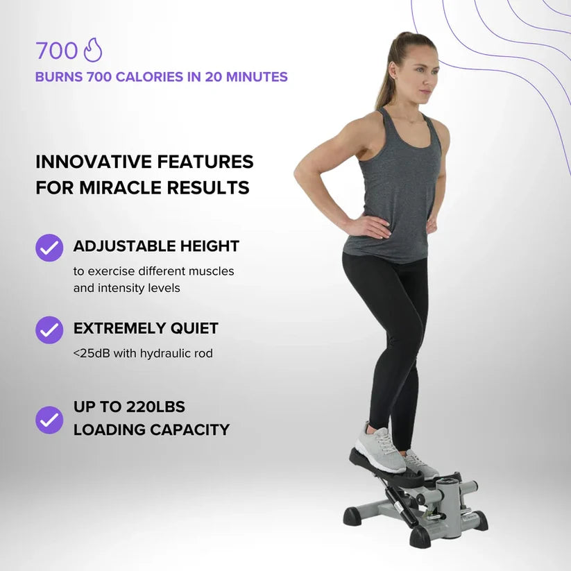 Mini Stepper Pedal Machine – Hydraulic Home Walking & Climbing Fitness Trainer